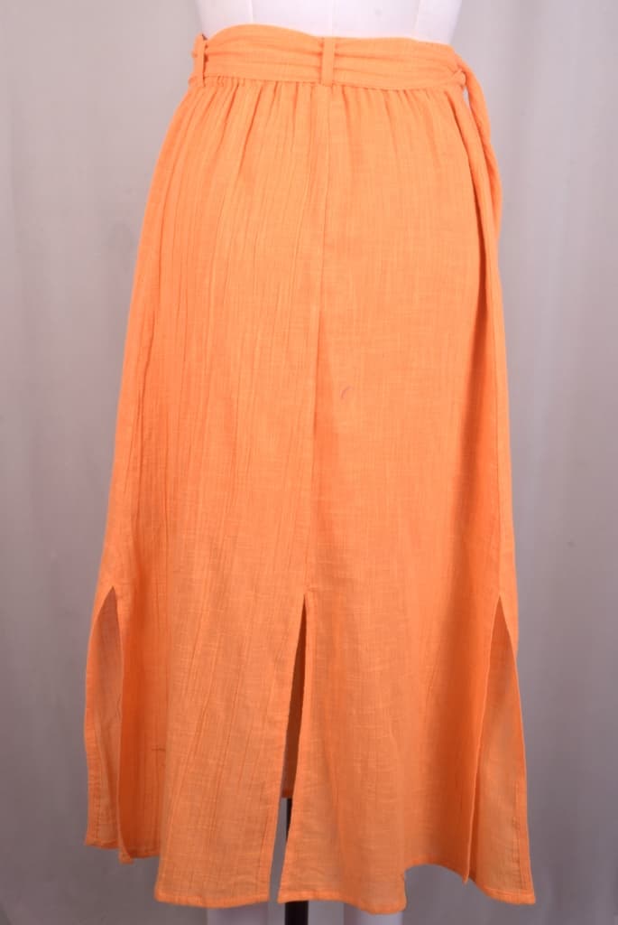 Pleated Midi Skirt