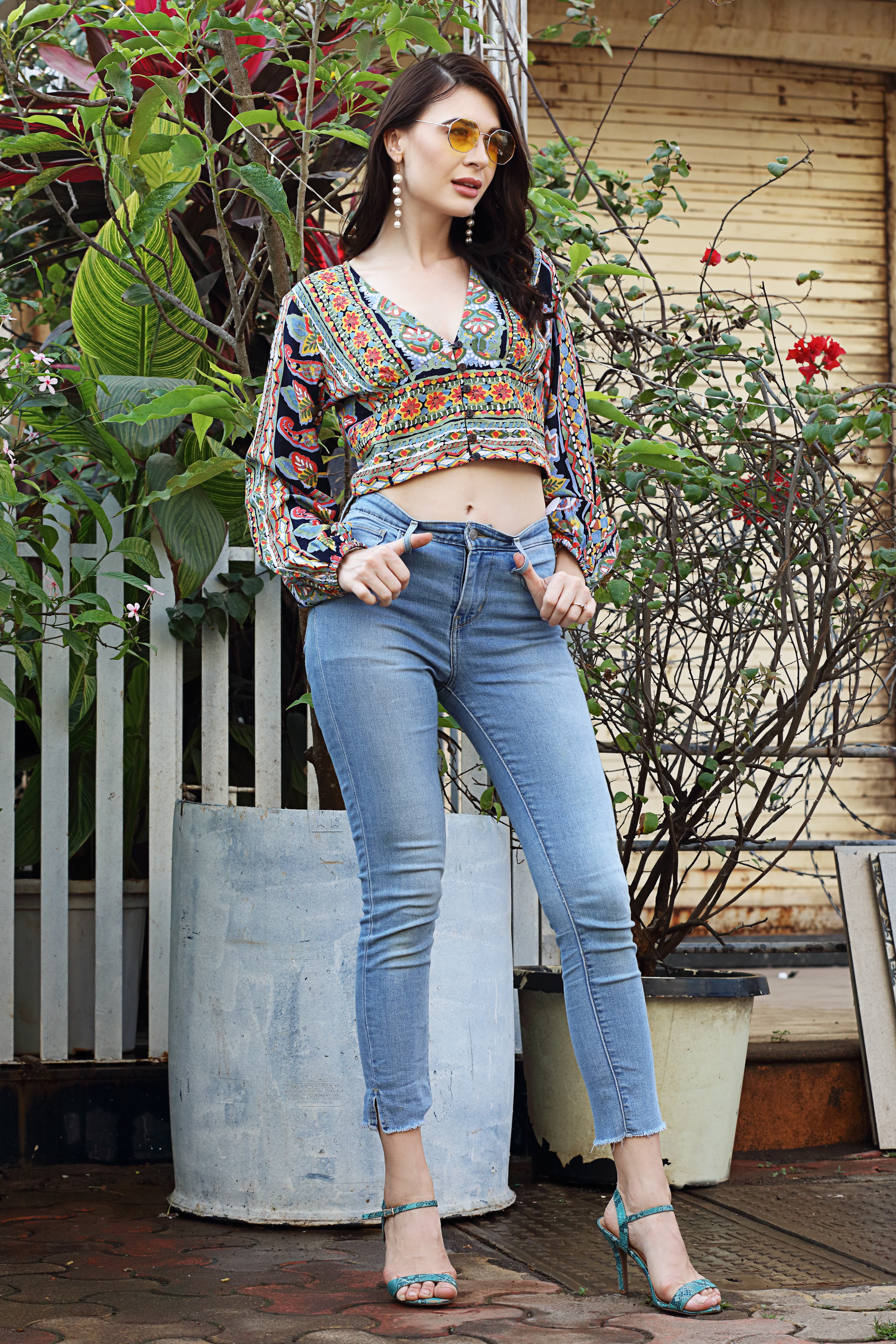 Printed Viscose Shirt