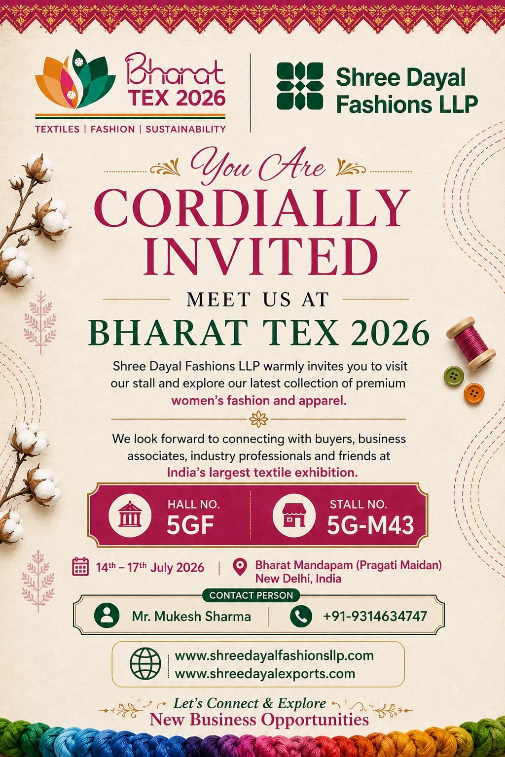 Upcoming Exhibition